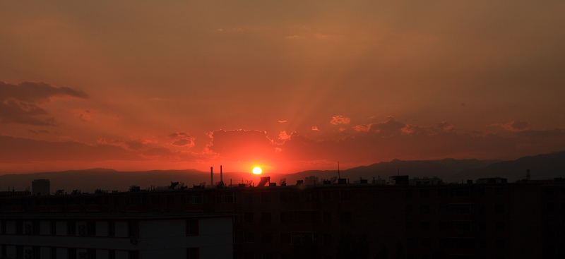 夕阳 摄影 原始摄会