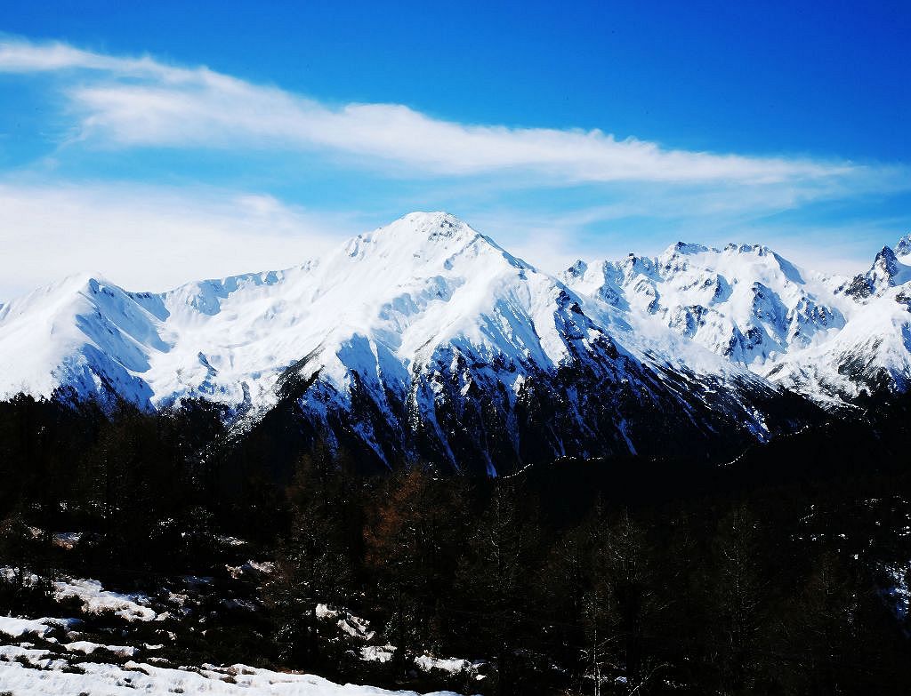 雪山 摄影 无依无靠