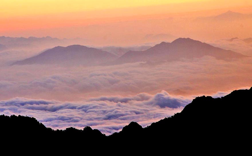 又见黄山云海涌 摄影 山水迷