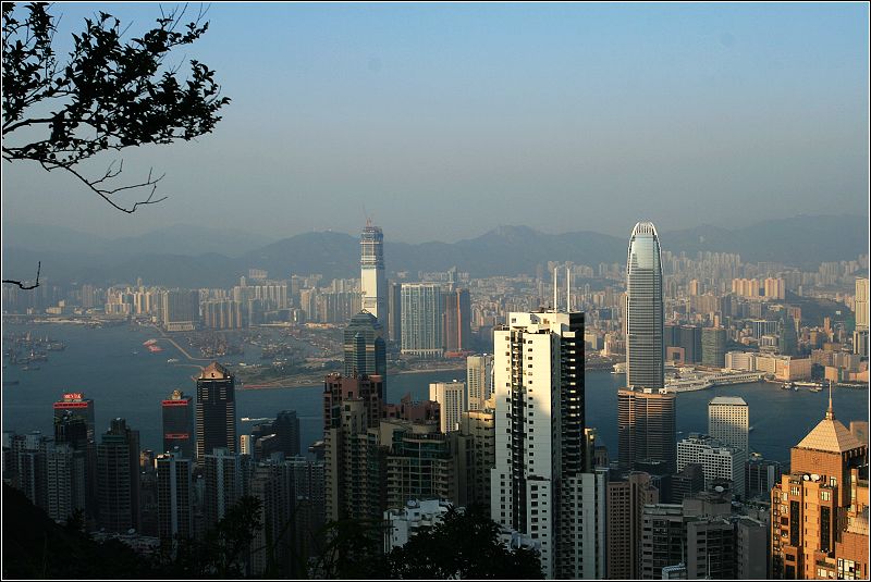 香港太平山 摄影 水光山色