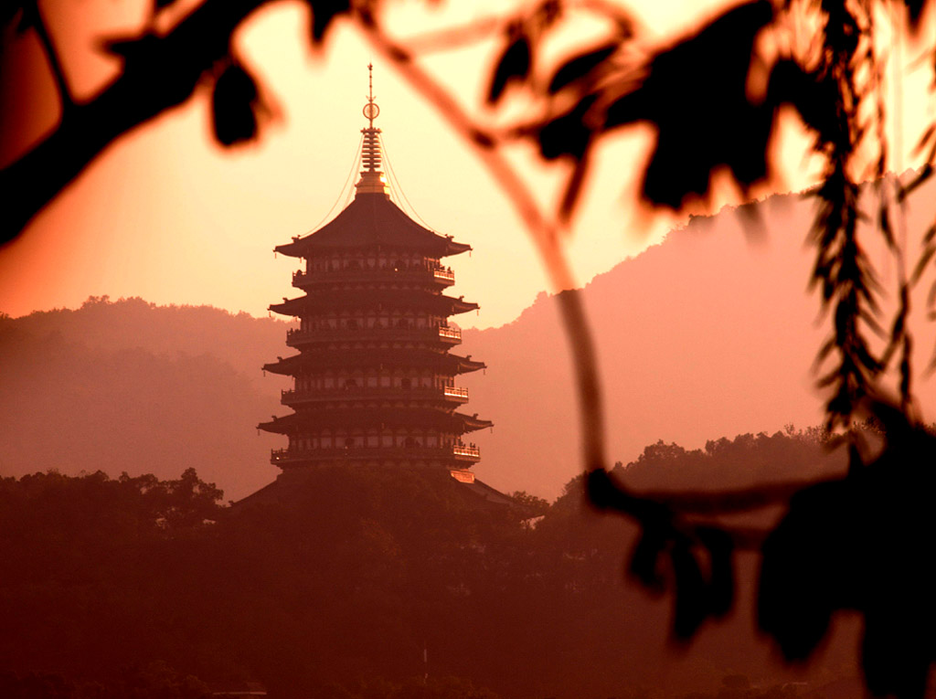 雷锋夕照 摄影 泉城古月