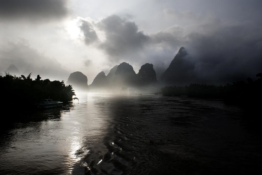 烟雨漓江 摄影 感动自己