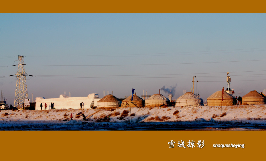 备战冰雪节 摄影 山雀