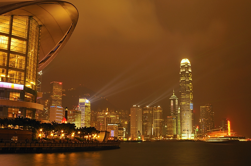 香港新年前夕 摄影 淋雨塘