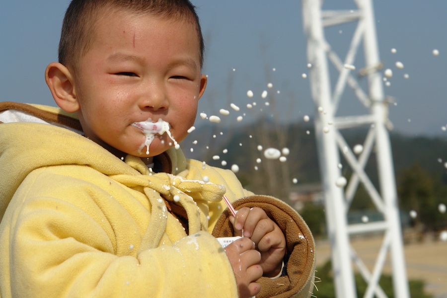 调皮小男孩 摄影 小Q