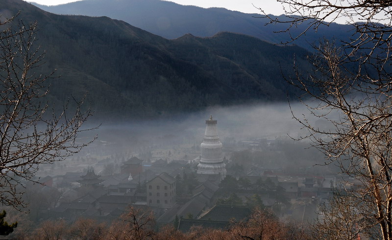 晨曦中的五台山风光 摄影 风影之韵