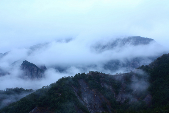 雨中雁荡山(2) 摄影 无涯学海