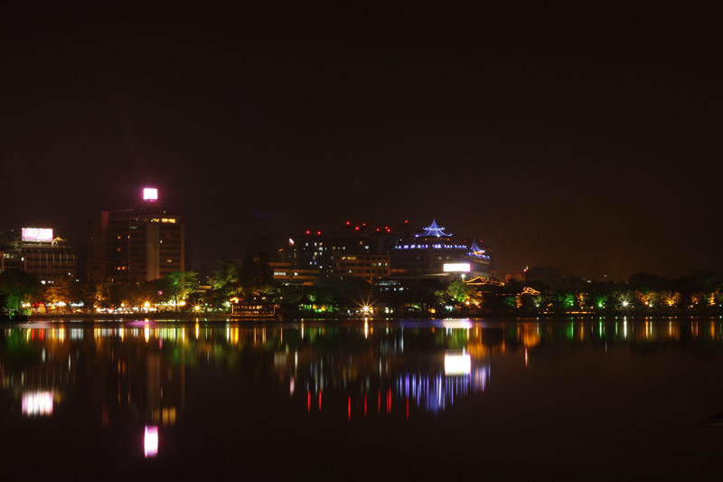 惠州西湖夜景 摄影 夜se