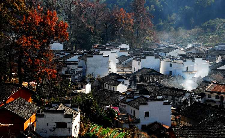 山村秋色 摄影 心即是佛