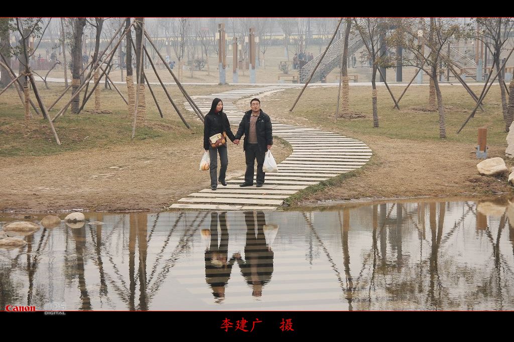 倒影 摄影 李建广