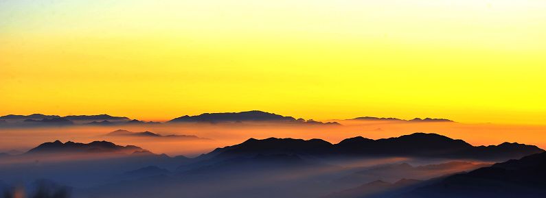 黄山云海 摄影 悠然的天空