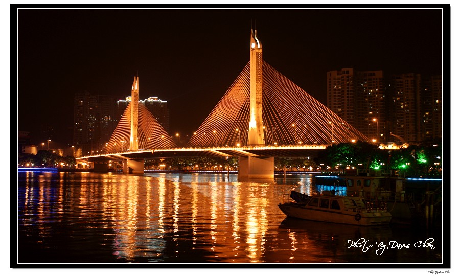 广州海印桥夜景 摄影 拍着玩