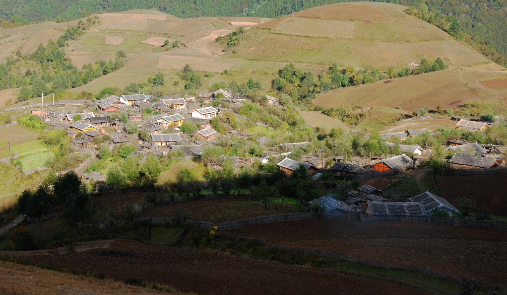 滇西小山村 摄影 山猪