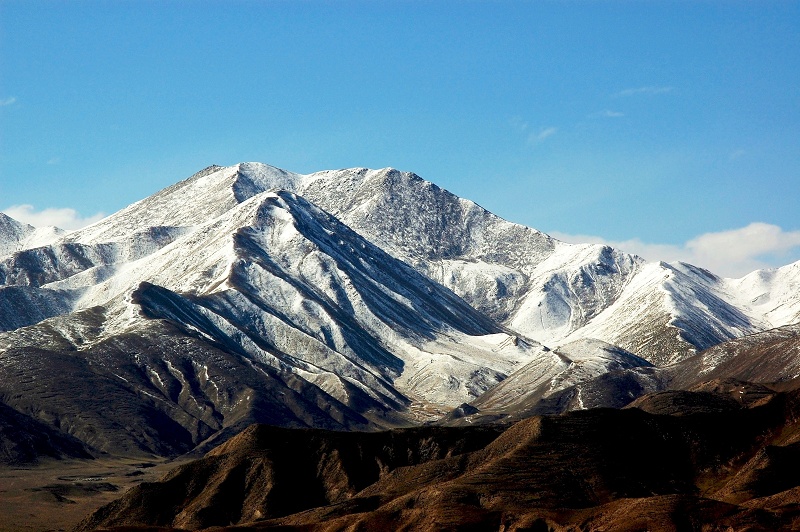 秀丽的雪山 摄影 跟我玩1064