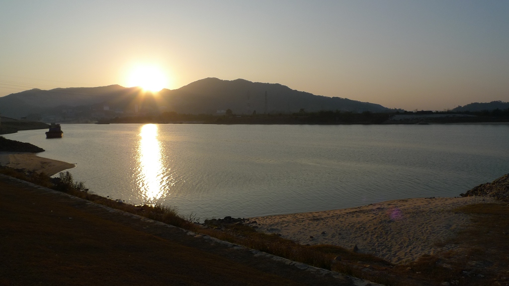 北江夕照 摄影 爱琴海岸