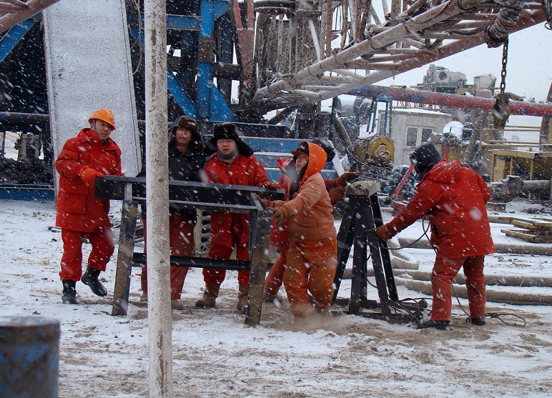 顶风雪，战严寒 摄影 关东火眼