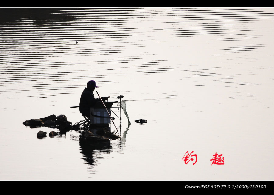 钓趣 摄影 雨好