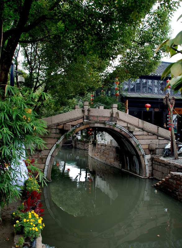 水乡石桥 摄影 缤纷的大地