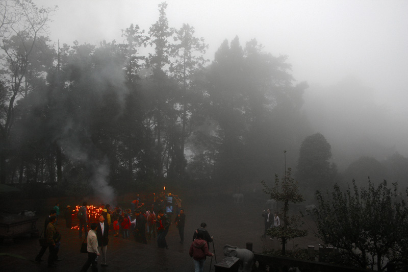 峨眉香火 摄影 雨山中人