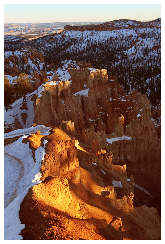 Bryce Canyon 夕阳 摄影 了了无痕