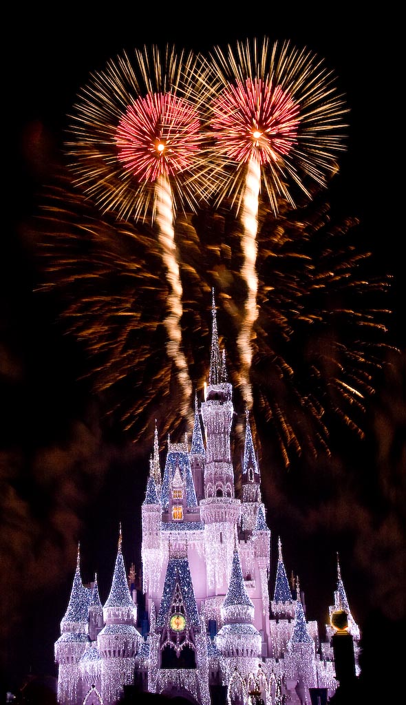 Disney 新年烟火 摄影 木斗