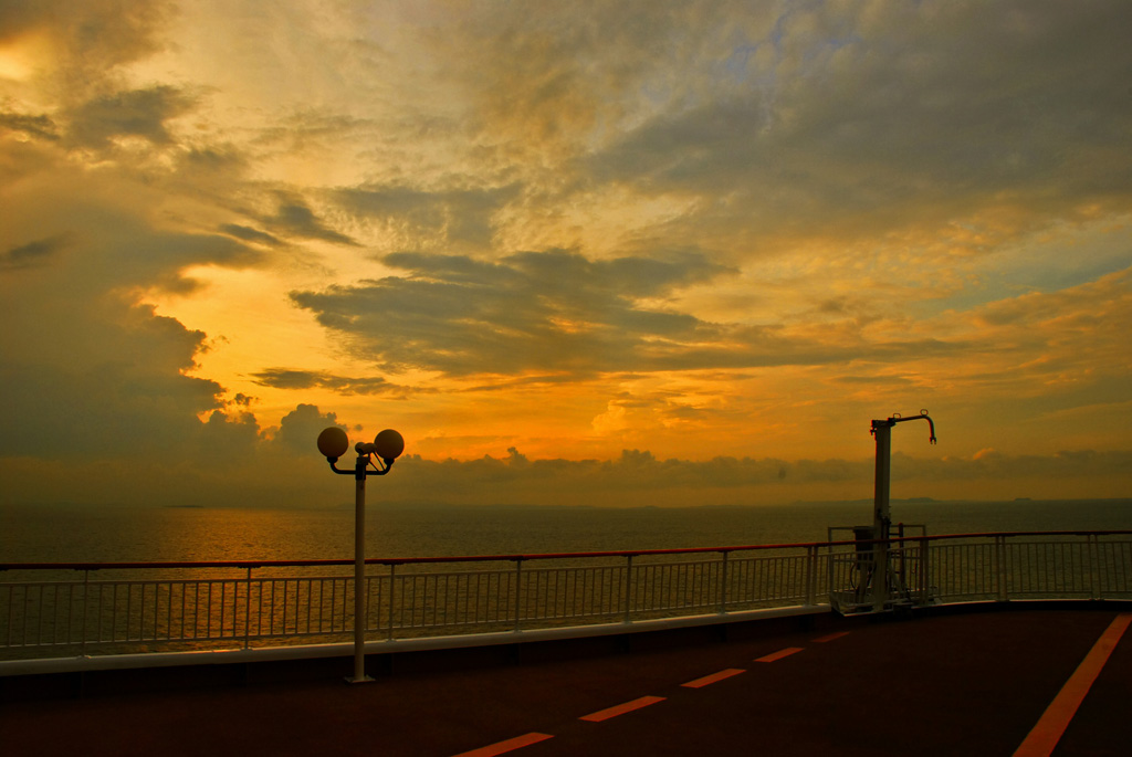 马六甲海峡的日出 摄影 SkyView