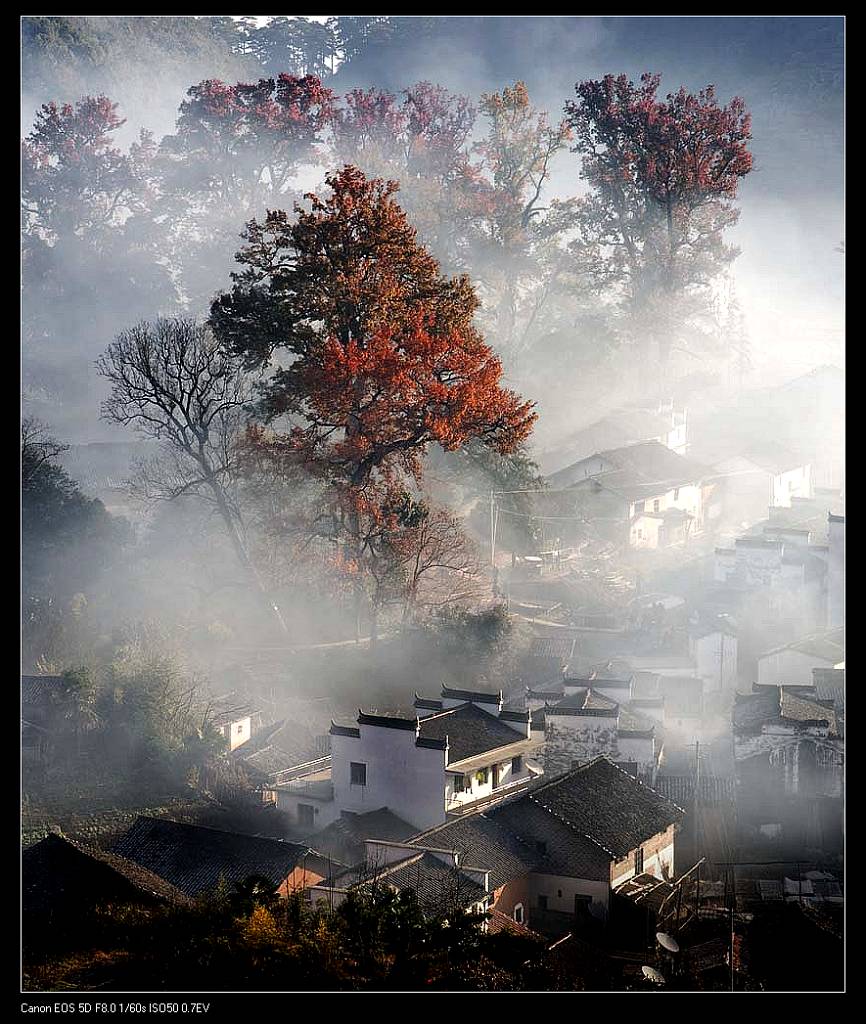 石城晨炊 摄影 云间跃进