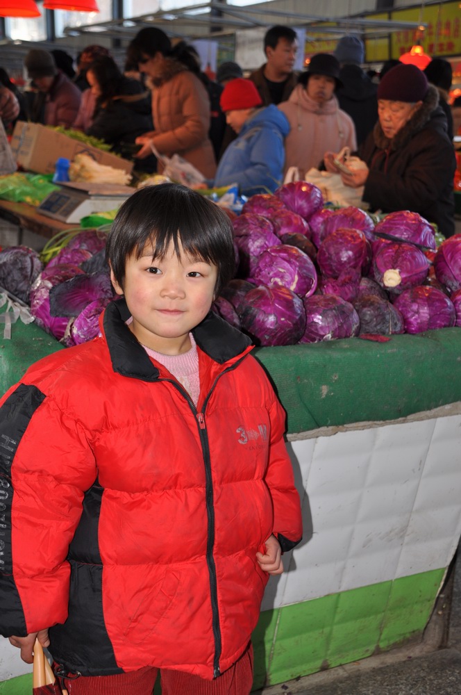 生长在菜市场的女孩 3 摄影 渤海红柳