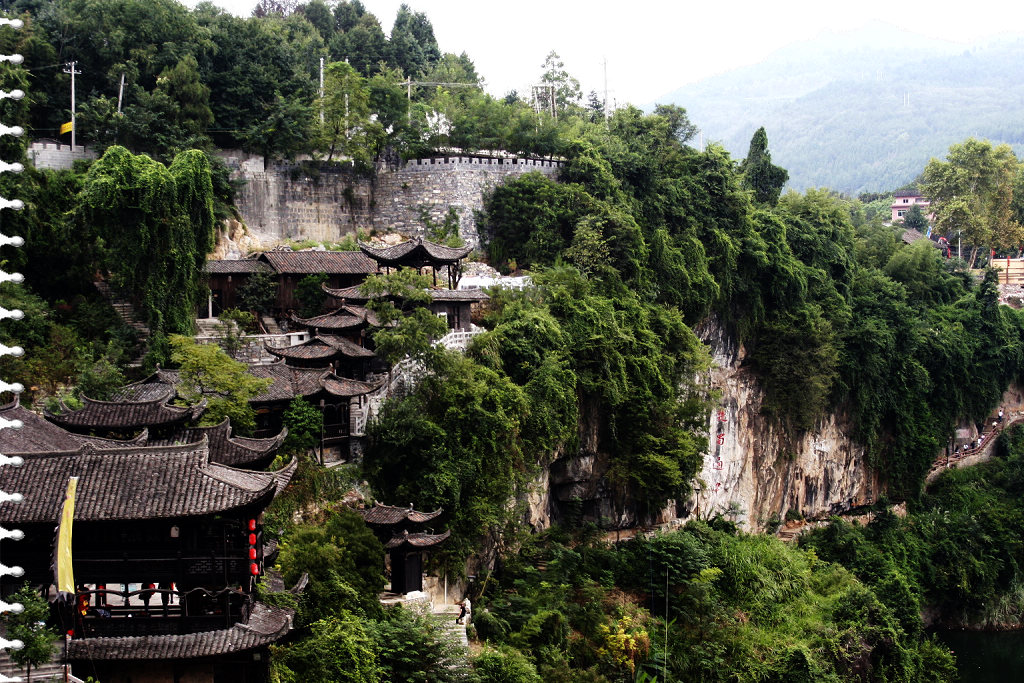 芙蓉镇(王村)土家族土司行宫一角 摄影 静海愚公