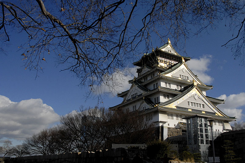 日本大阪城天守阁 摄影 阳光客