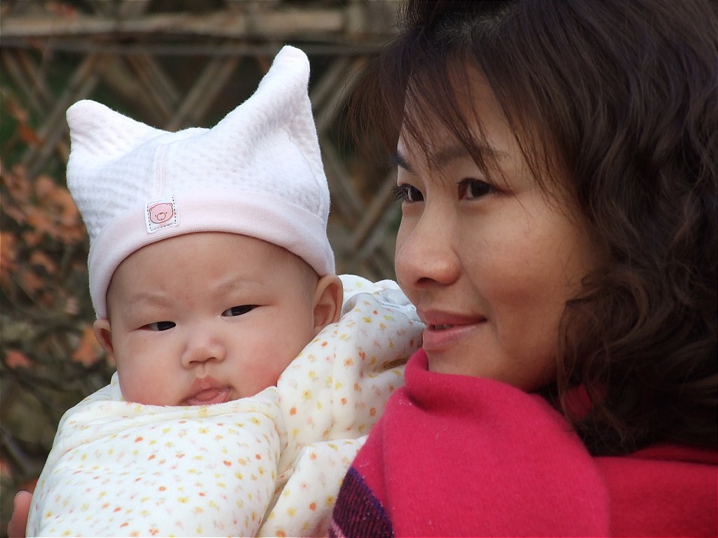 子与母 摄影 南山村