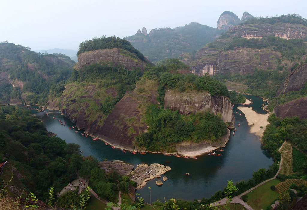 武夷山——九曲溪一景 摄影 张长江mzt