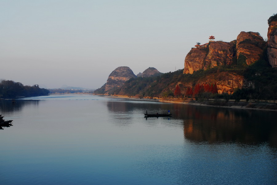 龙虎山仙水岩泸溪河古渡 摄影 风飘絮