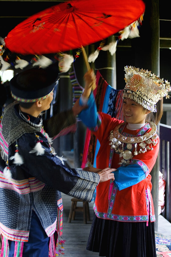 风情三江之节日盛装2 摄影 清清睿儿