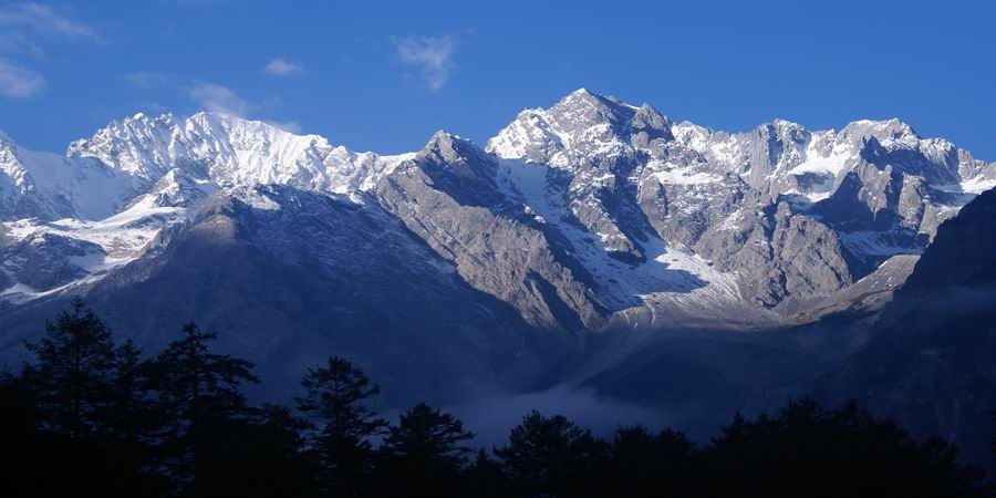 雪山 摄影 曼特宁