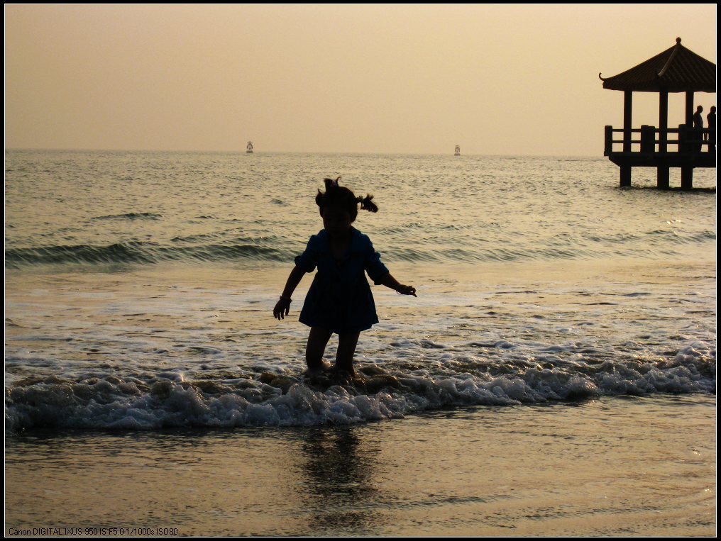 “海的女儿” 摄影 紫夜