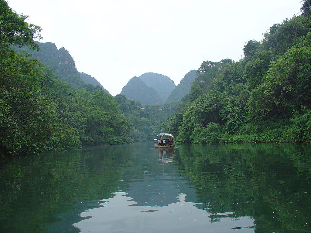 广西龙虎山 摄影 摄林浪子