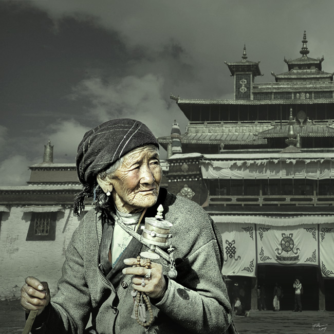 西藏系列－寺院 摄影 明浩