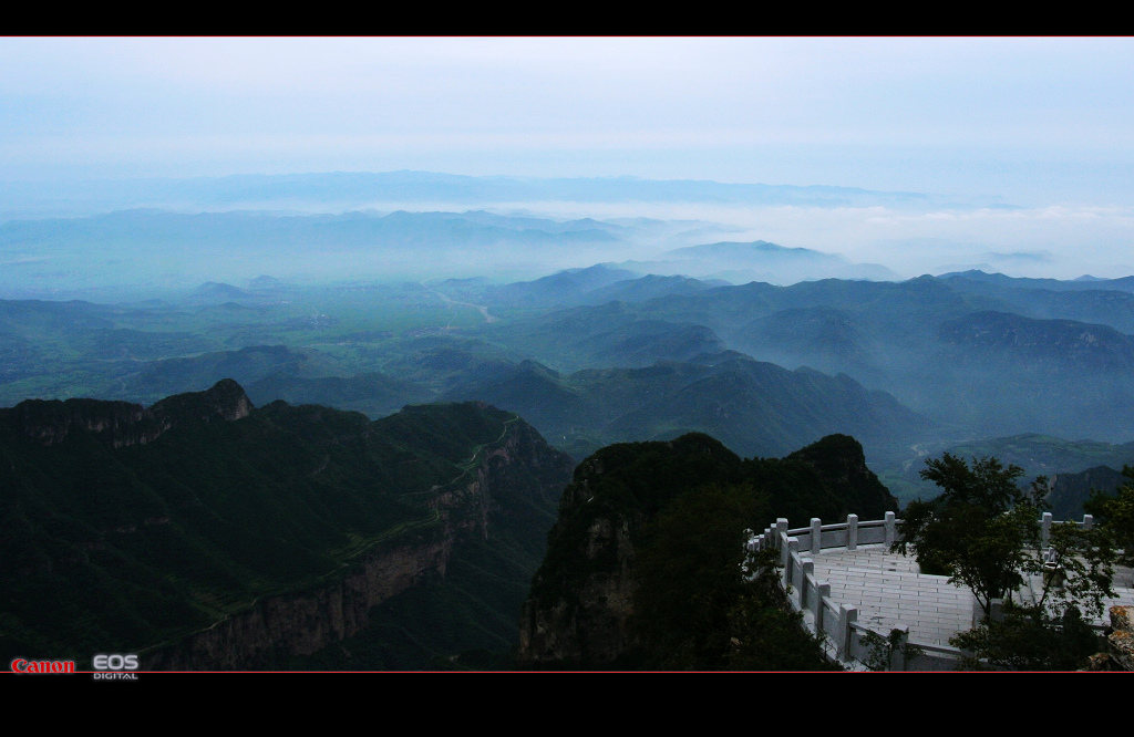 一览众山小 摄影 wanxianshan