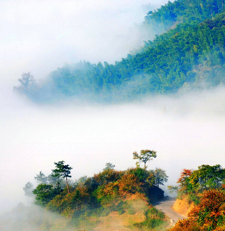 梦幻四明（之二） 摄影 紫竹常绿