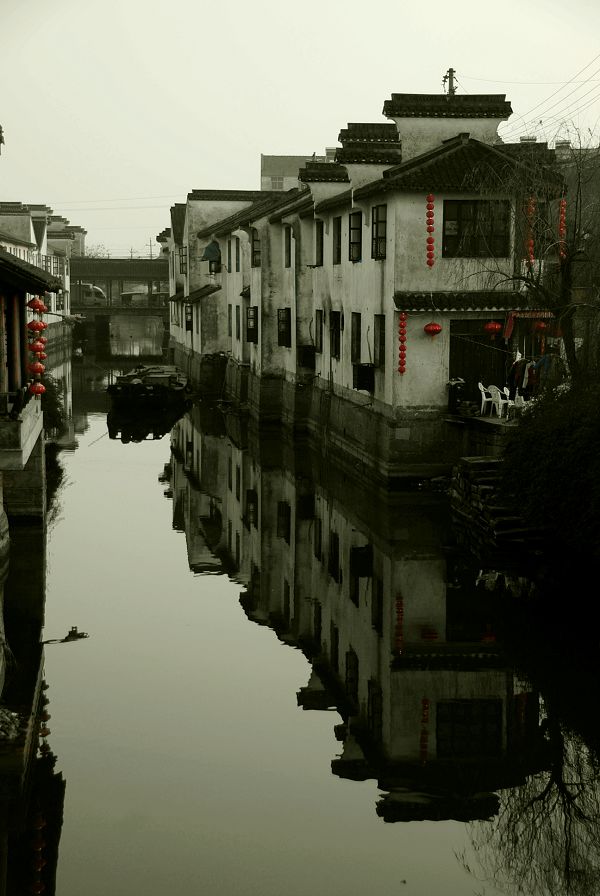 浙江水乡西塘系列之十---水乡中的新建筑 摄影 轻闻风香