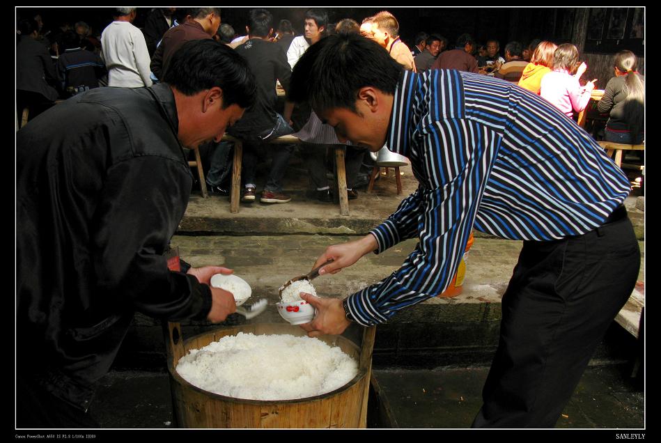 正月十五农家饭_白鹭乡记实 摄影 三乐YLY