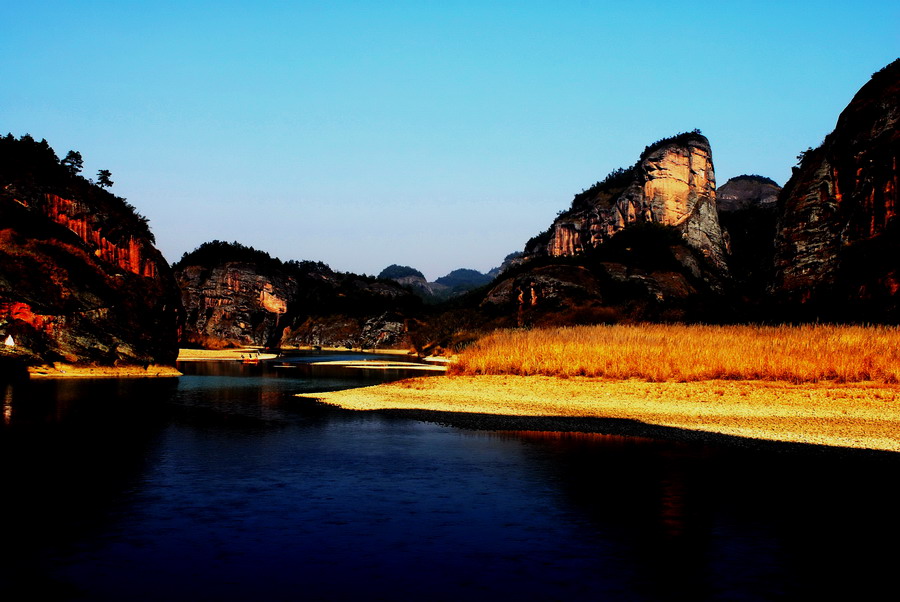 夕照龙虎山仙水岩 摄影 风飘絮