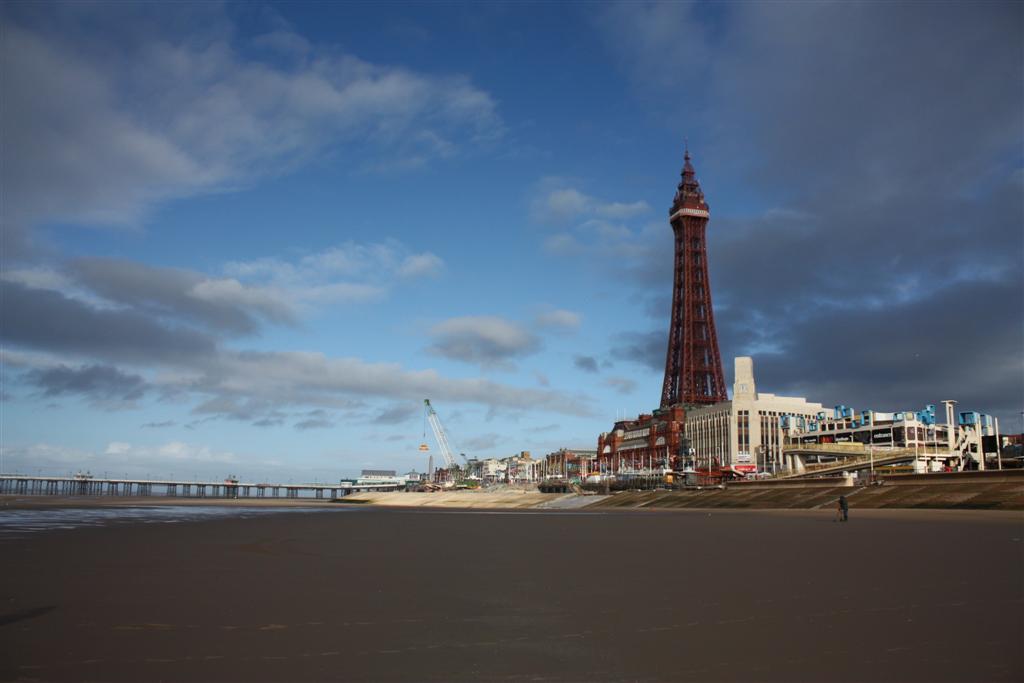 the beach in blackpool 摄影 奇闻