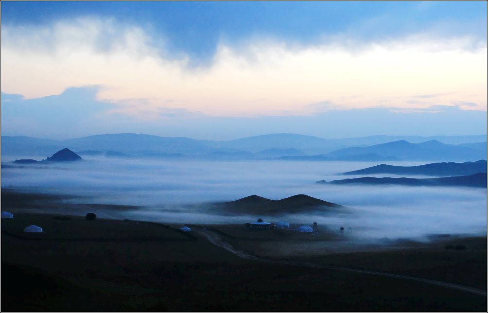 坝上风光 摄影 水光山色