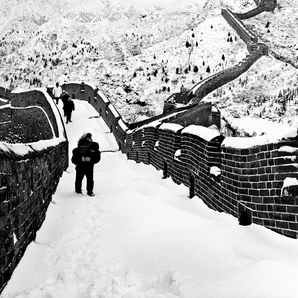 踏雪行 摄影 汉川的狼