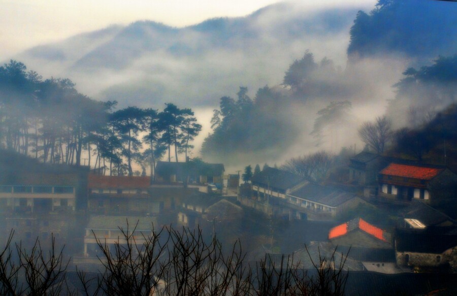 梦幻四明（之四） 摄影 紫竹常绿