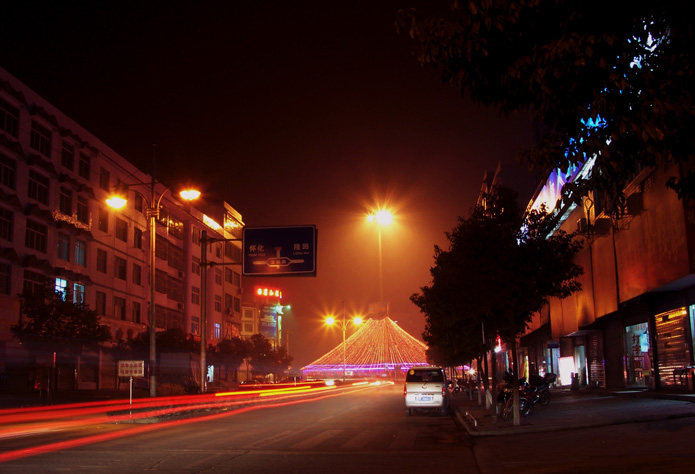 家乡的夜景多美丽 摄影 木龙