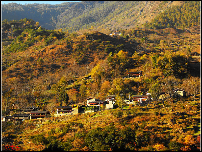 山村 摄影 大山之王