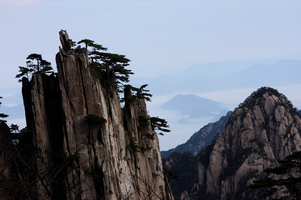 黄山 摄影 狼之行